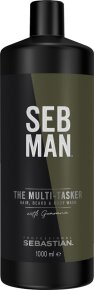 Sebastian Seb Man The Multitasker 3in1 Hair, Beard & Body Wash 1000 ml
