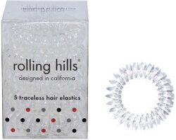 Rolling Hills Professional Hair Rings Transparent