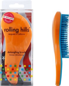 Rolling Hills Professional Detangling Brush Orange