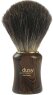 Dusy Rasierpinsel Nussbaumgriff 4 eckig Dachs