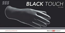 Hercules Sägemann Handschuh L Black Touch 10 Stk.