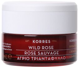Korres Wild Rose Tagescreme für strahlenden Teint und erste Falten - normale bis Mischhaut 40 ml