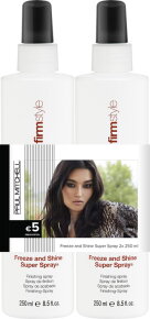 Set - Paul Mitchell Freeze And Shine Super Spray 2 x 250 ml