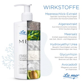 La mer Cuxhaven Med Basic Care Feuchtigkeitslotion 200 ml (parfümfrei)