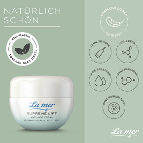 La mer Cuxhaven Supreme Lift Anti Age Cream reichhaltig 50 ml (parfümfrei)