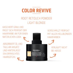Goldwell Color Revive - Ansatzkaschierpuder hellblond 3,7 g 3,7 g