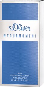 s.Oliver #YOURMOMENT Men After Shave Lotion 50 ml