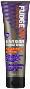 Fudge Clean Blonde Damage Rewind Violet Toning Shampoo 250 ml