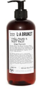 L:A Bruket No. 222 Hand & Body Wash Spruce 450 ml