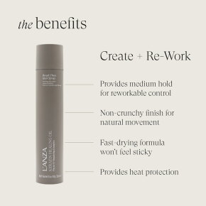 Lanza Keratin Healing Oil Brush Thru Hair Spray 350 ml