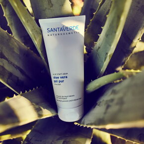 Santaverde Aloe Vera Gel Pur Ohne Duft 100 ml