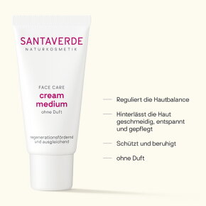 Santaverde Cream Medium Ohne Duft 30 ml