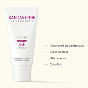 Santaverde Cream Rich Ohne Duft 30 ml