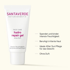 Santaverde Hydro Repair Gel Ohne Duft 30 ml