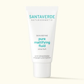 Santaverde Pure Mattifying Fluid Ohne Duft 30 ml