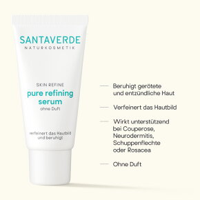 Santaverde Pure Refining Serum Ohne Duft 30 ml