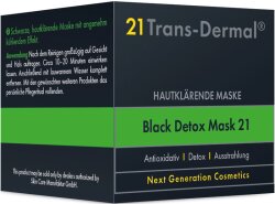21 Trans-Dermal Black Detox Mask 21 50ml