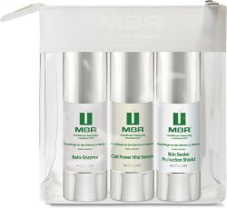 MBR BioChange Beta-Enzyme 15 ml + Cell Power Vital Serum 15 ml + Skin Sealer Protection Shield 15 ml 3 Artikel im Set