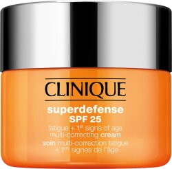 Clinique Superdefense Cream SPF25 für Trockene bis sehr trockene Haut (skin type 1/2) 30 ml