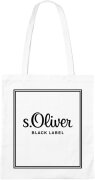 Ihr Geschenk - s.Oliver Black Label Stoffbeutel (weiß)