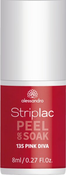 4025087481357 - Alessandro International StripLac Peel or Soak 8 ml - 135 pink diva 4025087481357 - Alessandro International StripLac Peel or Soak 8 ml - 135 pink diva