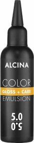 Alcina Color Gloss+Care Emulsion Haarfarbe 5.0 Hellbraun Haarfarbe 100 ml