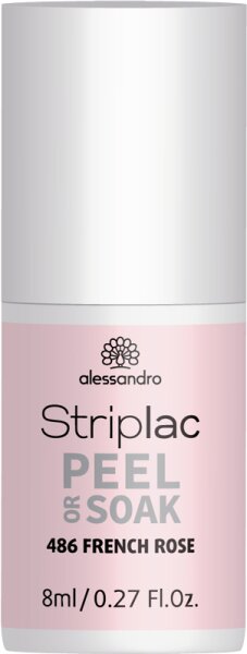 Alessandro Striplac Peel or Soak French Rose 8 ml