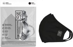 NEQI Community Face Coverings, Black M-L