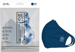 NEQI Community Face Coverings, Blue Kids