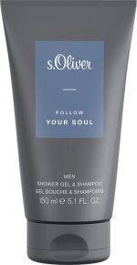s.Oliver Follow Your Soul Men Body & Hair Shampoo 150 ml