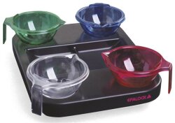 Efalock Färbetablett 4 Color inkl. Schalen
