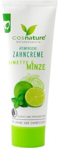 Cosnature Atemfrische-Zahncreme Limette & Minze 75 ml