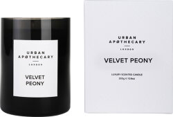 Urban Apothecary Luxury Boxed Glass Candle - Velvet Peony 300 g