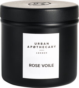 Urban Apothecary Luxury Iron Travel Candle - Rose Voile 175 g