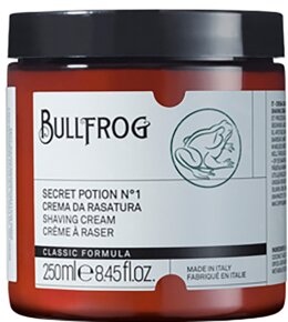 Bullfrog Shaving Cream Secret Potion N.1 Classic 250 ml