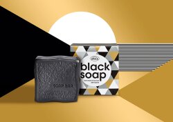 Speick Naturkosmetik Black Soap Aktivkohle 100 g