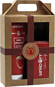 Unicorn Geschenk-Set unicorn Haarseife 100g + Spülung 150ml