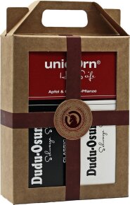 Unicorn Geschenk-Set unicorn Haarseife 100g + Dudu Osun Classic & Pure 150g