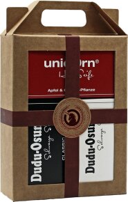 Unicorn Geschenk-Set unicorn Haarseife 100g + Dudu Osun Classic & Pure 150g