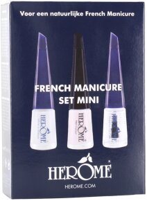 Herôme Mini French Manicure Set 3x 4 ml