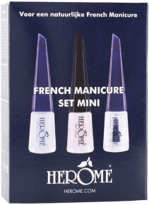 Herôme Mini French Manicure Set 3x 4 ml
