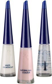 Herôme French Manicure Set Pink 3x 10 ml