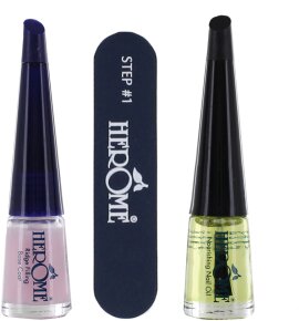 Herôme Nail Essentials Set trockene und gerillte Nägel