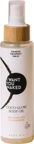 I Want You Naked Coco Glow Body Oil Bio-Kokosöl & Tangerine 100 ml