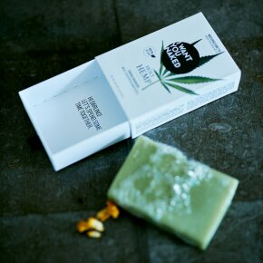 I Want You Naked Holy Hemp Duschseife Bio-Hanfsamenöl 100 g