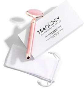 TEAOLOGY Face Care Vibrating Rose Quartz Lifting Roller