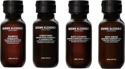 Grown Alchemist Travel Kit Essentials (Body Cleans + Cream Shampoo + Conditioner 50 ml)