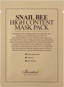 Benton Snail Bee High Content Mask 20 g / 0,7 oz