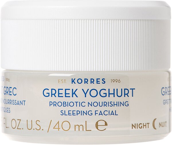 Korres Greek Yoghurt Beruhigende Probiotische Nachtcreme 40 ml