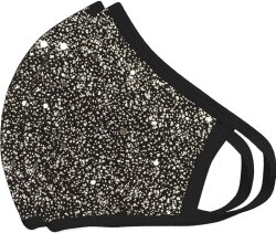 NEQI Community Face Coverings, Xmas Silver S-M